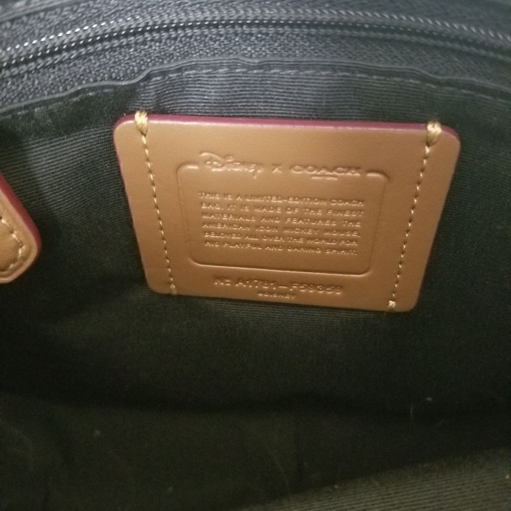 Coach Disney Micky Saddle Bag - Picture 9 of 9